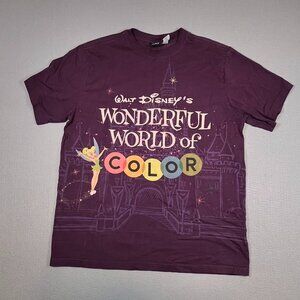 Women's Large Walt Disney 100 Year Celebration Wonderful World of Color TShirt